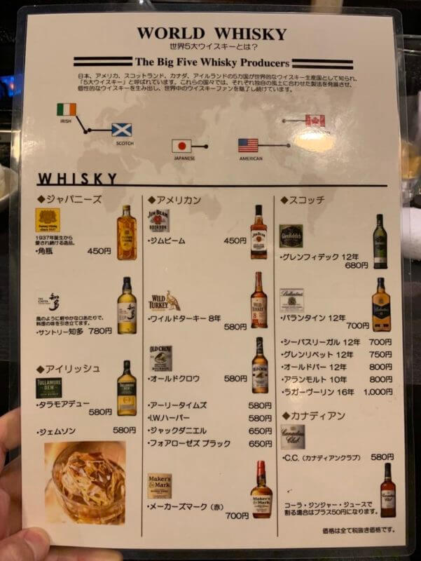 ハラミ馬鹿メニュー