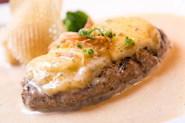 らいむらいとチーズハンバーグ